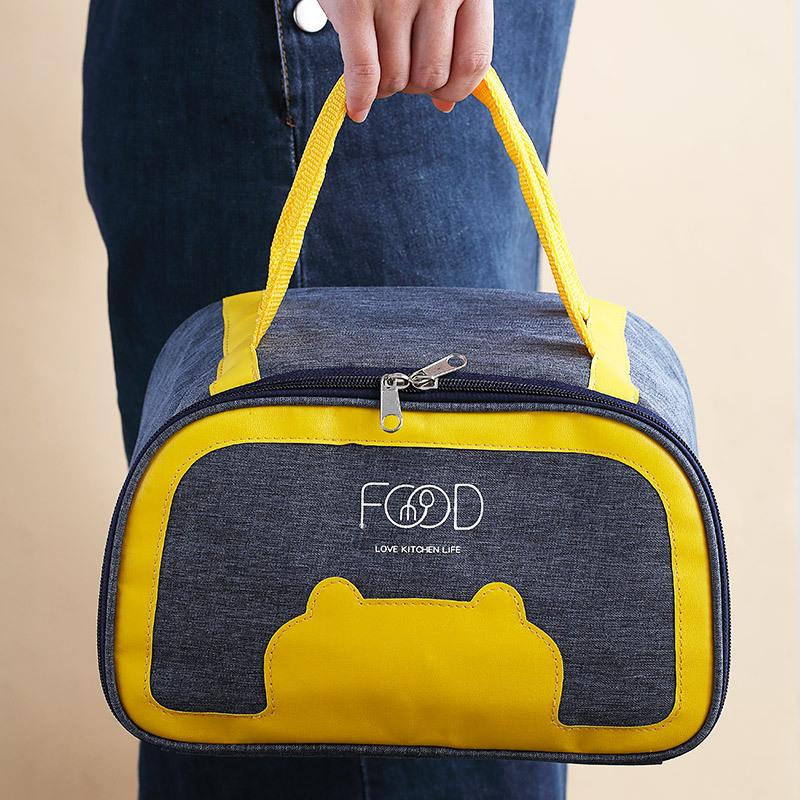 

Ланч-бокс Bento для детей из нержавеющей стали 316, рабочий изолированный ланч-бокс для микроволновки, студенческий портативный мультяшный милый ланч-бокс