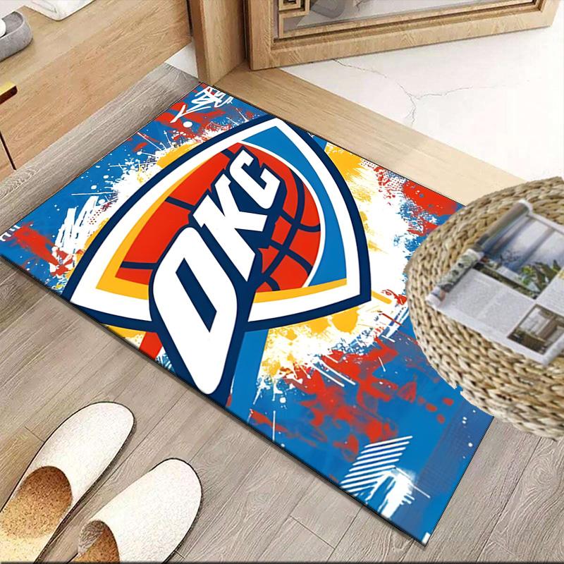 Oklahoma Sports Team Carpet, Kitchen Rugs, Yoga Mat, Non-Slip Mats, Rug for Bathroom, Living Room bedroom, Camping Rugs Christmas Gift