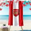 Arsenal F Print Beach Towel, Large Soft Quick Dry Towel for Beach Camping Swimming