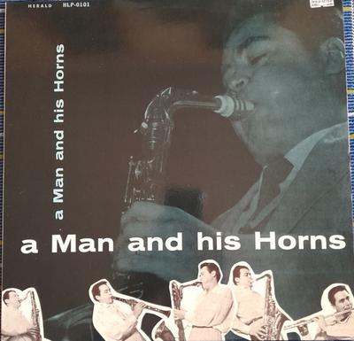 LP Record ANTHONY ORTEGA  A Man And His Horns HLP0101 Herald 1990 Spain Jazz Used
