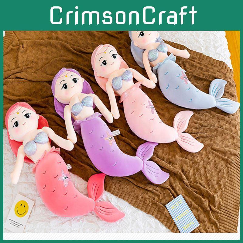 Adorable Mermaid Stuffed Plush Doll Soft Toy Perfect For Girls Birthday Gifts