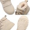 Wool Leather Velvet Snow Boots Women's Winter New Waterproof and Non-slip Thick-soled Thickened Fur Integrated Cotton Shoes Short Boots