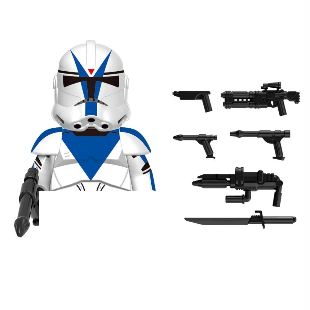 X0300 MOC Military Building Blocks Bricks Anime Mini Action Soldier Figures Diy Assembly Toys Kids Birthday Gifts WM2207 WM6147