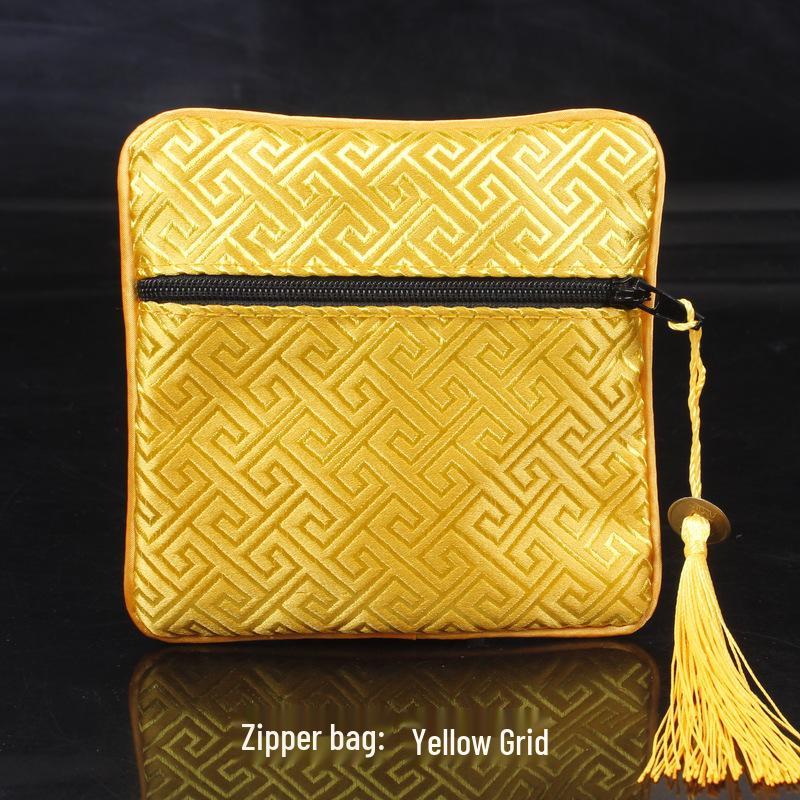 Chinese Osmanthus Embroidered Silk Brocade Sachet - Ethnic Style