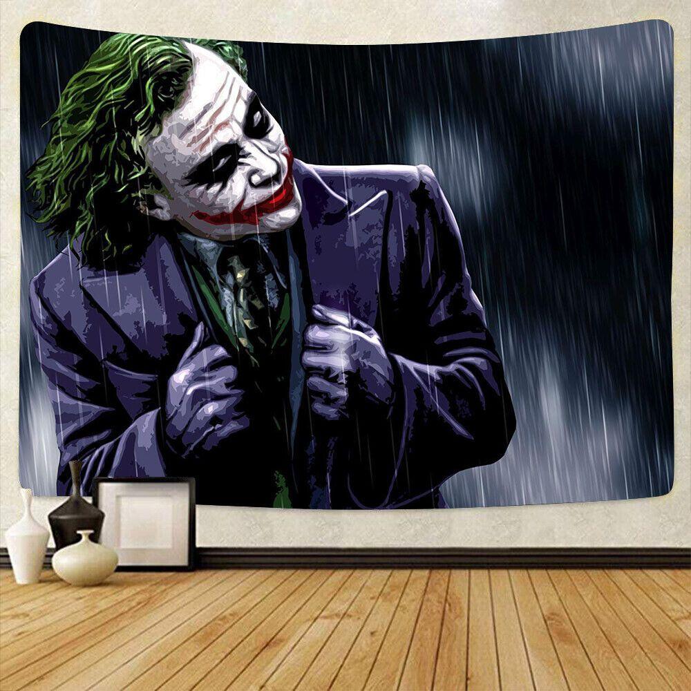 Tapestry Joker 3D aesthetics 75x100 чёрный