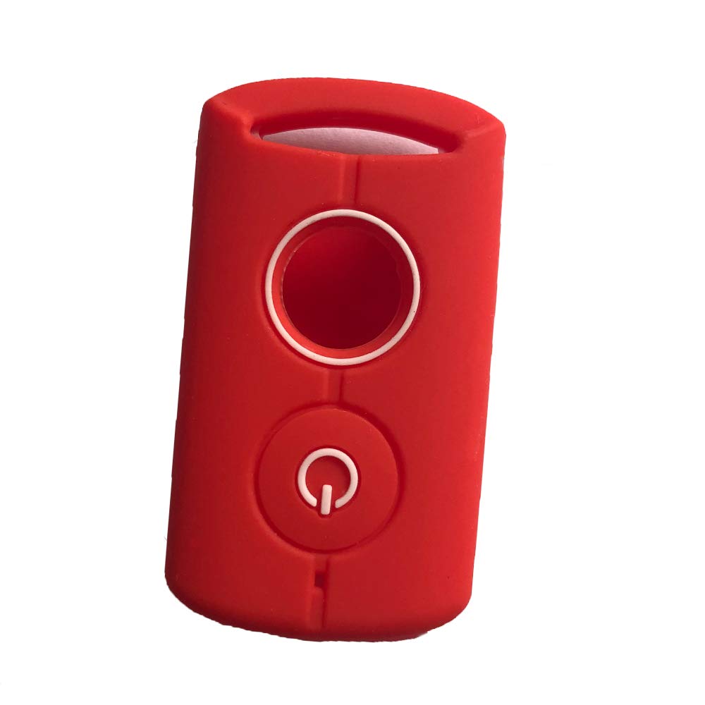 

ZIAN Силиконовый чехол для ключа для 2-колесного мотоцикла Yamaha XMAX250 AEROX155 NVX155/125 QBIX Janus и т.д. (красный) красный