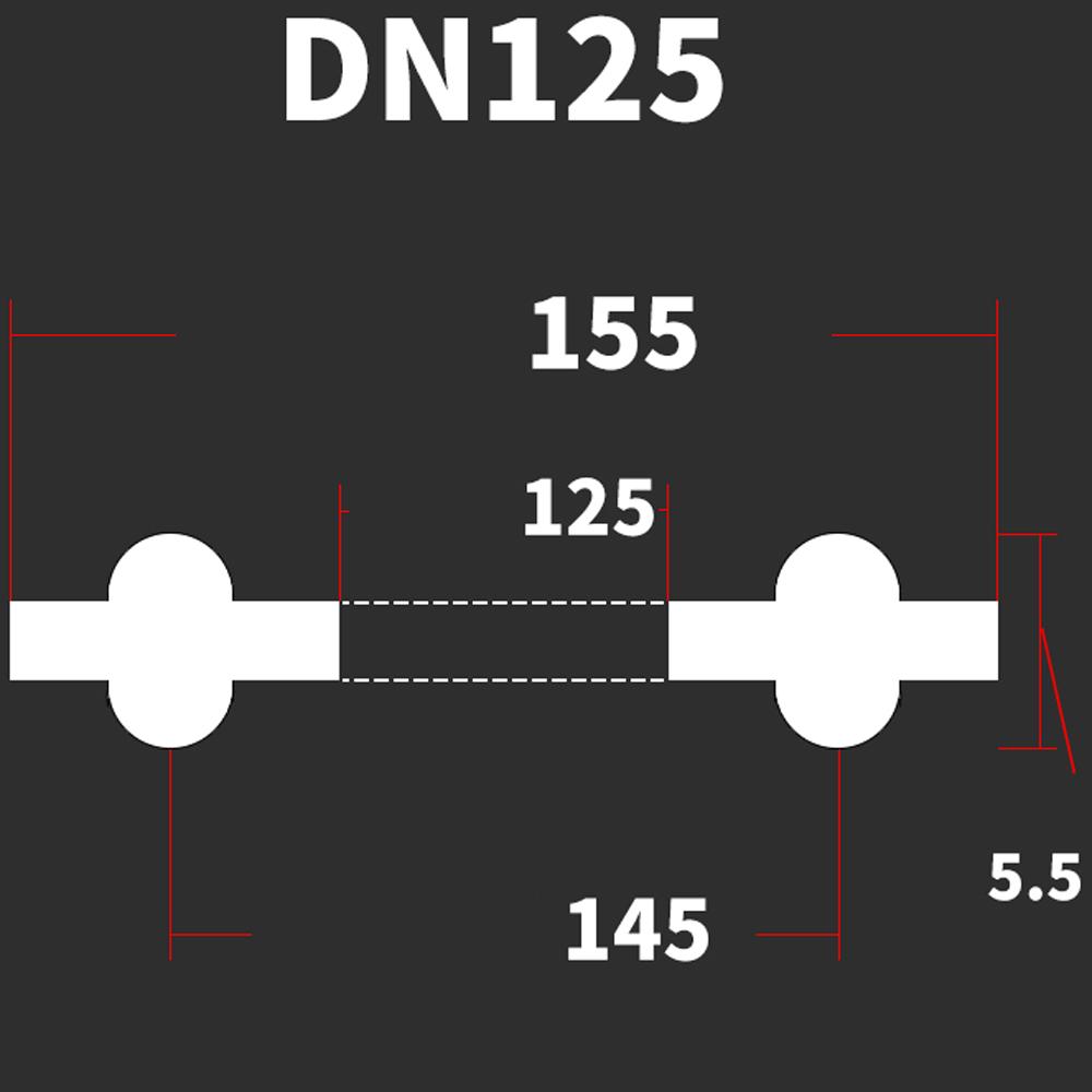 DN10-DN200 DIN Standard 3/4" 1.5" 2" -8" Tri Clamp EPDM Sanitary Seal Gasket Strip Homebrew