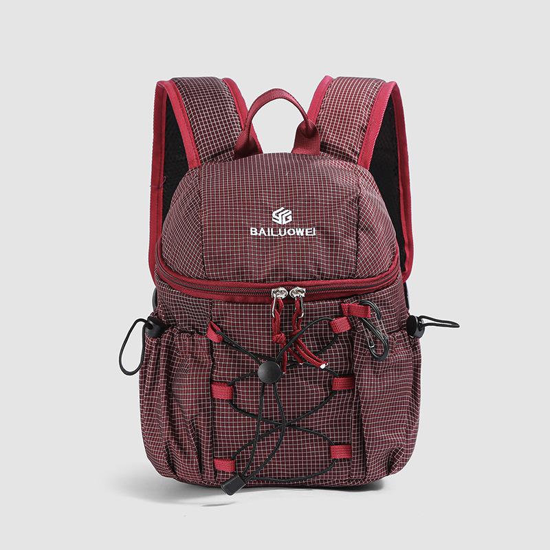 Unisex Nylon Backpack Casual Travel Daypack Outdoor Sports Bag for Hiking Camping