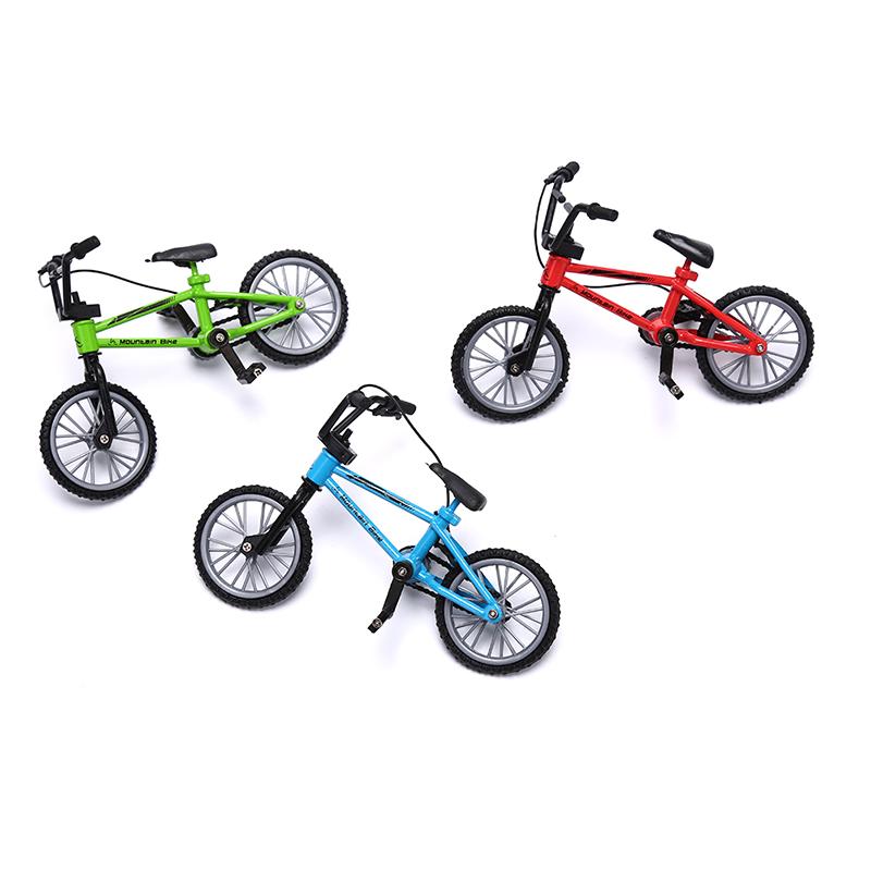 Mini-Finger Bike Fans Toy Alloy Finger Functional Kids Bicycle Finger Bike Gift