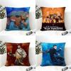 The LLegend Of Vox MMachina Cushion Cover Eco Linen Pillow Case DoubleSided Print Breathable Durable Zipper Home Decor Gift