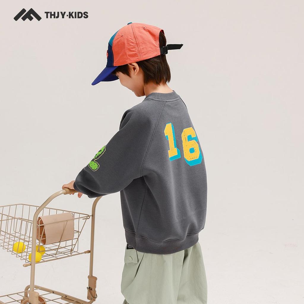 Boys' Autumn 2025 Long Sleeve Casual Sweatshirt