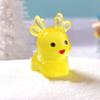 20pcs Resin Crafts Elk Miniature Figurines Cartoon Small Deer Statue  Christmas Gift