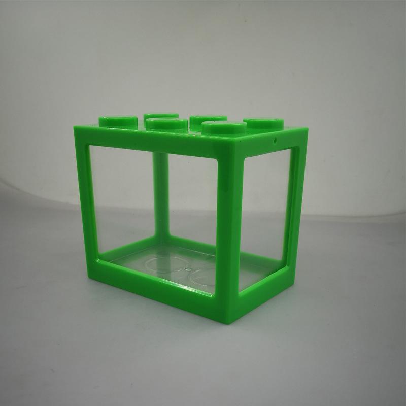 JIUJIU накладной мини-аквариум для аквариума Rumble Fish Marimo Spider Marimo(Нет USB, нет света)
