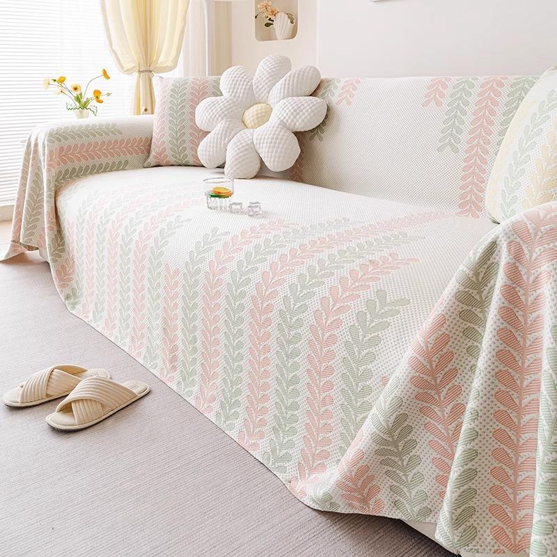 

Simple sofa cover cloth towel 2025 new ice silk summer cool sofa cover mat summer sofa cushion 180*130cm
