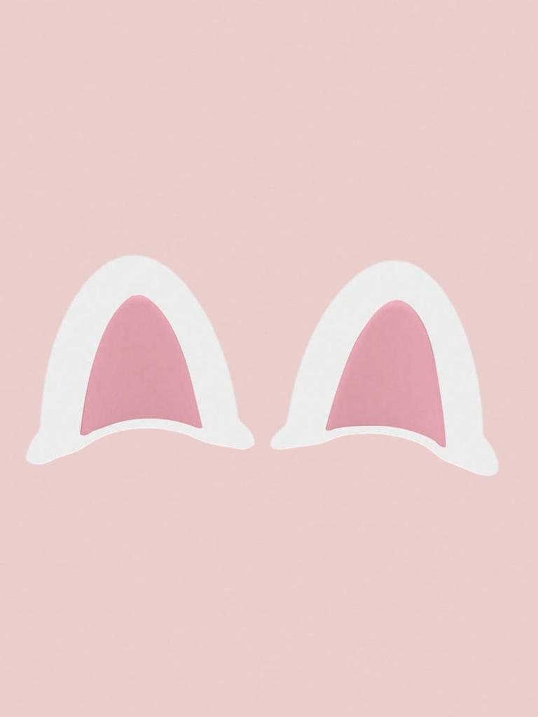 2Pcs 3D Cute Cat Ears Helmet Decoration - Cartoon Accessories for Motorcycle, E-Bike, Scooter, Bicycle Helmet, Fun & Fashion Dec