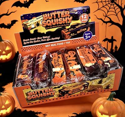 Halloween Speciale Editie Squishy Zeep Anti-Stress Speelgoed Gesimuleerde Boter Stressverlichtend Fidget Squishy Bal Ontspannend Cadeau Feest