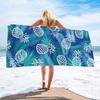 Cute Cartoon Cow Print Beach Towel Black and White Animal Polyester Quick Dry Bath Towel Summer Pool Swim Kids Girls Sand Free