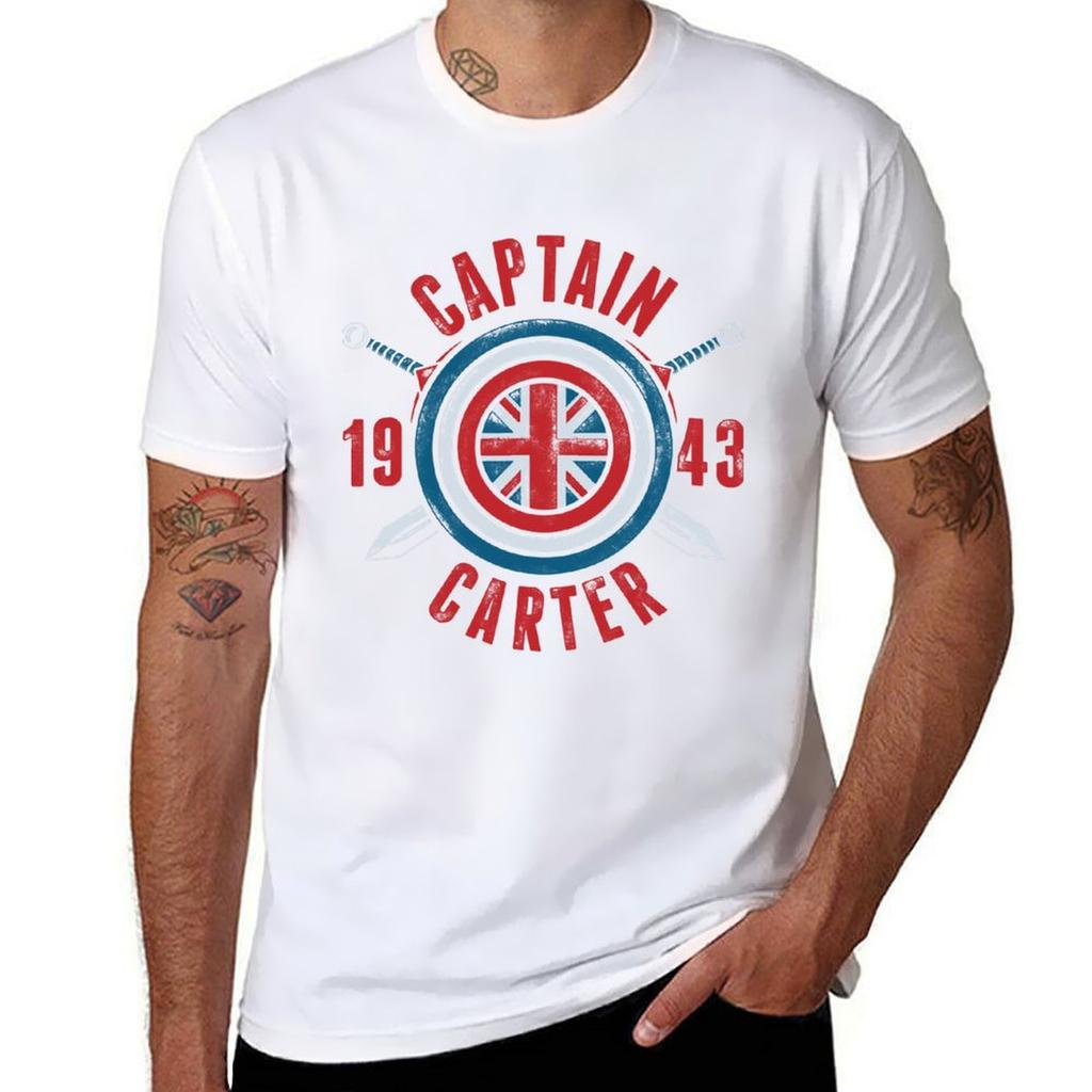 Captain Carter TShirt Holiday Simple Tee Shirt