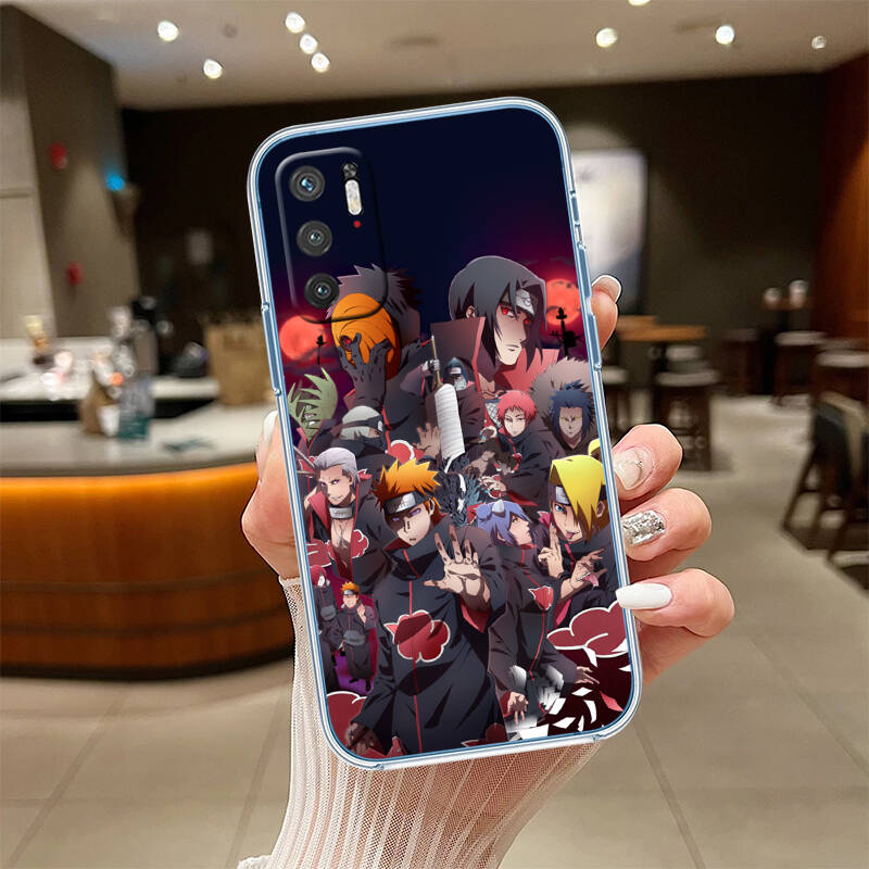 Anime Naruto Akatsuki Phone Case for Motorola G14 G15 G24 G30 G31 G32 G34 G41 G42 G51 G52 G50 G60S G60 G62 G72 G71 G73 G84 G85 G200 E32