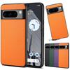 EUCAGR Luxus-Leder-Handyhülle Für Google Pixel 10 9 8 7 6 Pro Silikon Weiche Stoßfeste Rückseite Für Google Pixel 8A 7A 6A