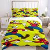 3pcs Goofy Pattern 1 Cover+2 Pillowcases, Pillow Inserts Not Included, Machine Washable, All-Season Use, Teen and Adult Rooms123