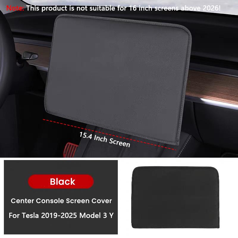 Ochronna osłona przeciwsłoneczna Anti-UV na ekran do Tesla Model 3 Y Wyświetlacz nawigacji konsoli środkowej Pokrowiec przeciwkurzowy Akcesoria wewnętrzne