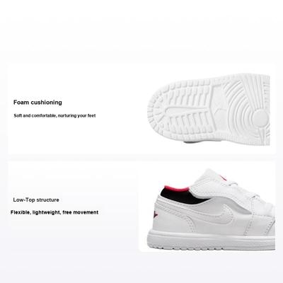 Air 1 Low ALT TD White Infrared 23 Baby Sneakers Black CI3436-160