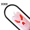 Halloween Home Decoration LED Flameless Pillar Candles, Spooky Face Handheld Candle Light, Battery Operated Flickering Fake Candles for Party