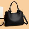 Liten minimalistisk handväska/tygkasse med exklusiv textur för damer, axelväska/crossbody-väska