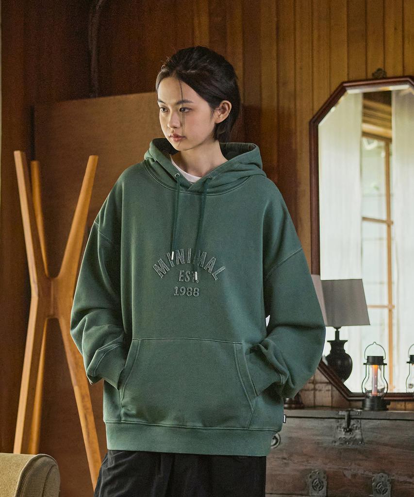 Applike Arch Logo Hoodie Mht125 [Bluegreen]