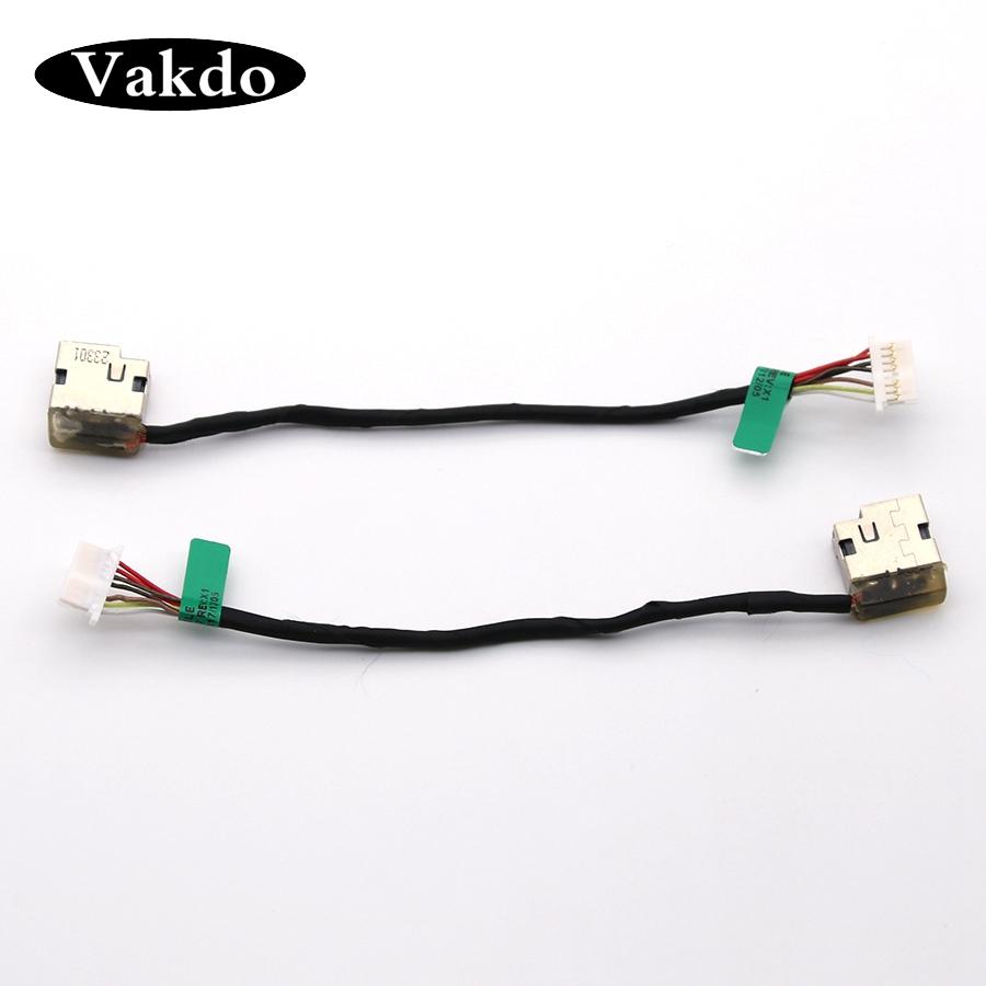 1PC For HP 15-A M16-P 15-AC M6-P113DX DC Jack Cable - 799736-F57 799736-S57 799736-Y57 799736-T57