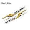2PCS Long Stripes Car Decal Left and Right Side Personalized Waterproof Vinyl Tuning Stickers For Auto Body Decor Accessories