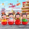 Large Roly-Poly Tang Dynasty Lady Ornament - Home Entrance & Festival Gift
