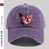 Pc Floral And Butterfly Print Baseball Cap Casual Printed Design Sun Hat Party Decor Hat MultiColor Optional Home Leisure