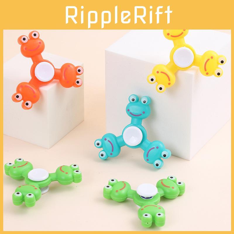 Kids Frogs Shap Fidget Spinner Toy With Pp Material For Stress Relief And Sensory Play