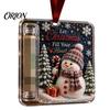Unique Money Present for Holiday Decoration Christmas Cash Gift Ornament, Acrylic Holder Cash, Funny Decorative Party Xmas Tree Hanging Tree, Supplies