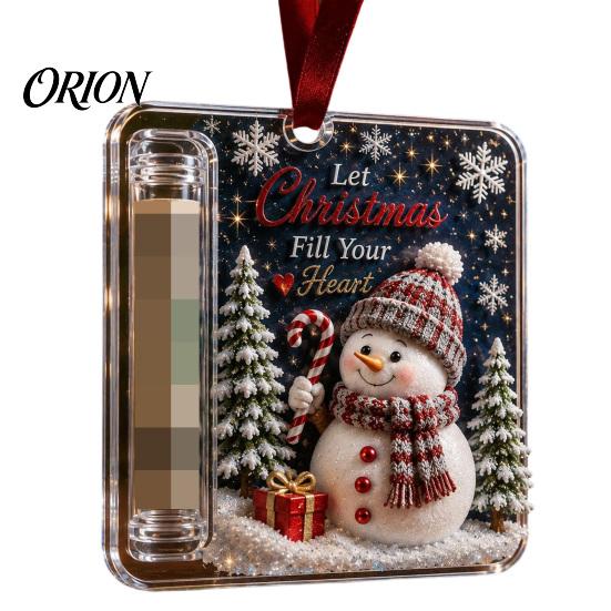Unique Money Present for Holiday Decoration Christmas Cash Gift Ornament, Acrylic Holder Cash, Funny Decorative Party Xmas Tree Hanging Tree, Supplies