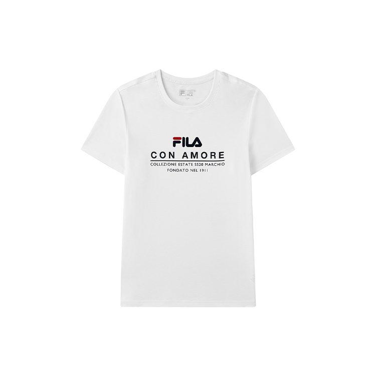 FILA T Shirt Men's Standard White F11M028114GWT