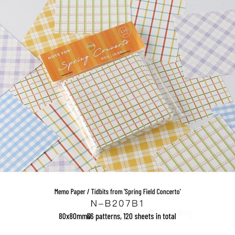 

Набір декоративних блокнотів для записів та щоденника Haruno Concerto