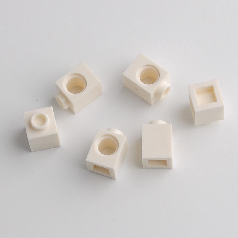 10 Stück MOC High-Tech-Teile 6541 1x1 Stein 1 Loch MOC Technischer Baustein Geeignet für alle Marken Kleinteile Spielzeug