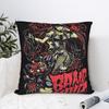 Mr. Aid Band Maid Rock Square Pillowcases Polyester Home  Cushion Cover Creative Home Decoration Throw Pillow Case 45*45