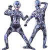 Kids Venom Costume with Mask Antihero Superhero Suit 5-6 Years 130cm Multicolor