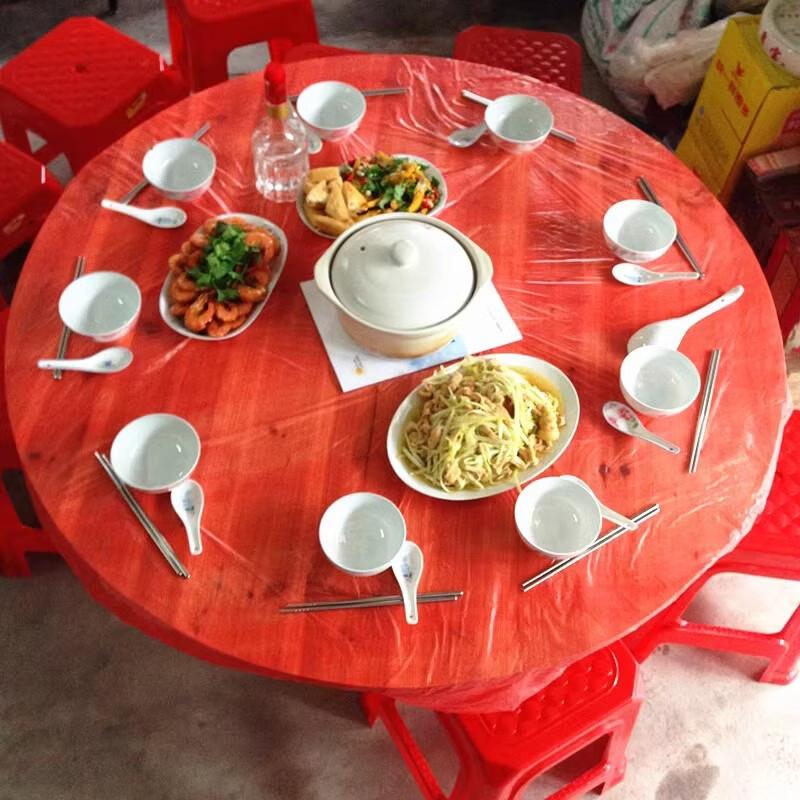 Disposable Heavy-Duty Plastic Table Cover