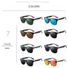 Mode Klassische Polarisierte Sonnenbrille Männer Frauen Quadrat Sonnenbrille Anti-glare Goggle Reise Angeln Radfahren Sonnenbrille UV400