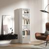 6-Tier 156 cm Tall Bookcase - White