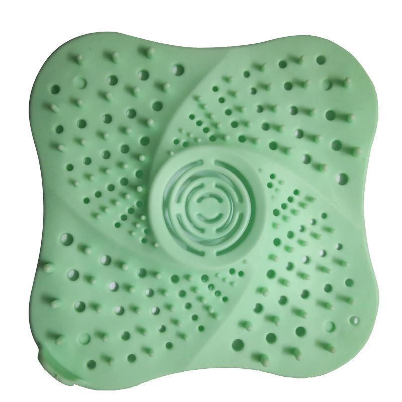 

Anti-Clogging Shower Drain Cover & Deodorizer зелёный