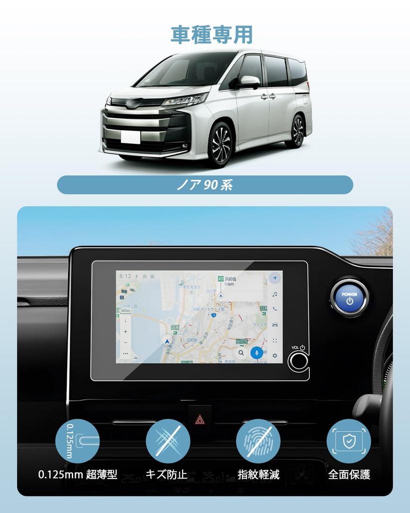 SKTU Nano Film [Voxy 90 Series Voxy] 8 Inch Car Navigation Protection Film, Display