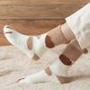 Winter Warm Fluffy Socks Thickened Cute Cat Paw Socks Super Soft For Female House Sleeping Floor Sox Home Clothing Accessories