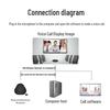 YSX Video Conferencing Solution with Wireless Omni-Mic (CN version)