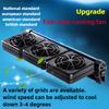 Aquarium Cooling Fan for Fish Tanks Silent Water Tank Chiller Aquarium Cooling Fan for Shrimp Tank Plant Tanks